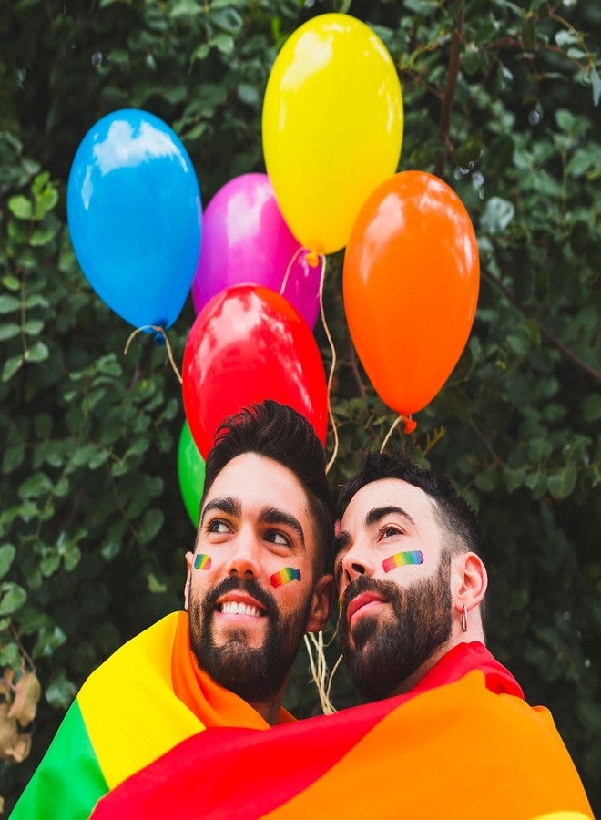 K.E.J. Assorted Color Balloons,100pcs Rainbow Latex Balloon Arch Kit 12 inch Pastel Balloons for Happy Birthday Party Supplies, Weddings, Baby Showers Decor, Fiesta Party Decorations - Image 4