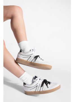 MARJIN Women's Sneaker Retro Double Laced Sneakers Forden  - Image 4