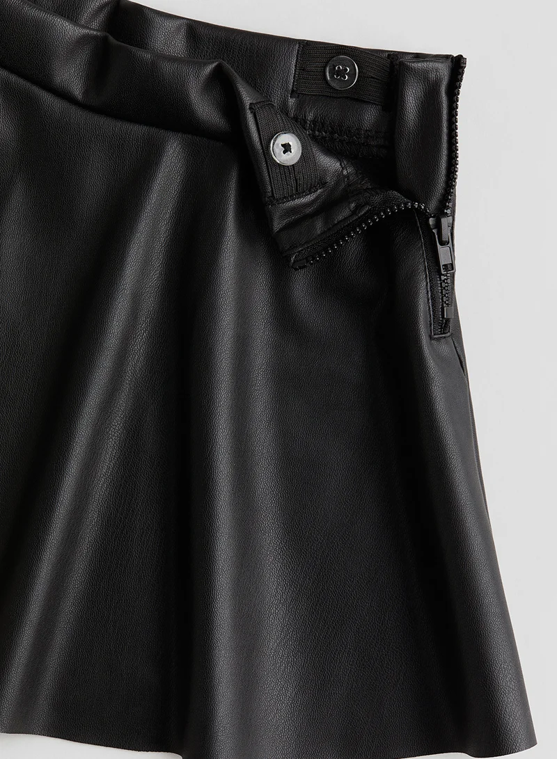 H&M Coated Skirt