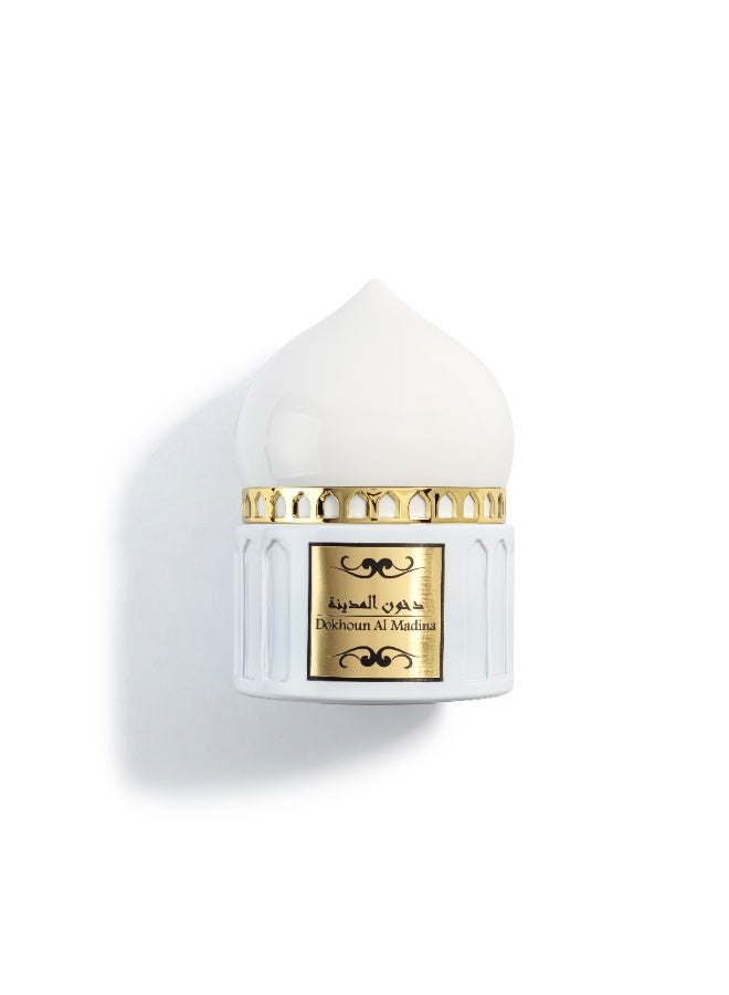 Shaikh Saeed Dokhoun Al Madina Bakhoor Arabic by Hunaidi Perfumes 100g - Authentic Arabic Bukhoor Incense - Long-lasting Aroma Inspired by the Spirit of the City - Image 1