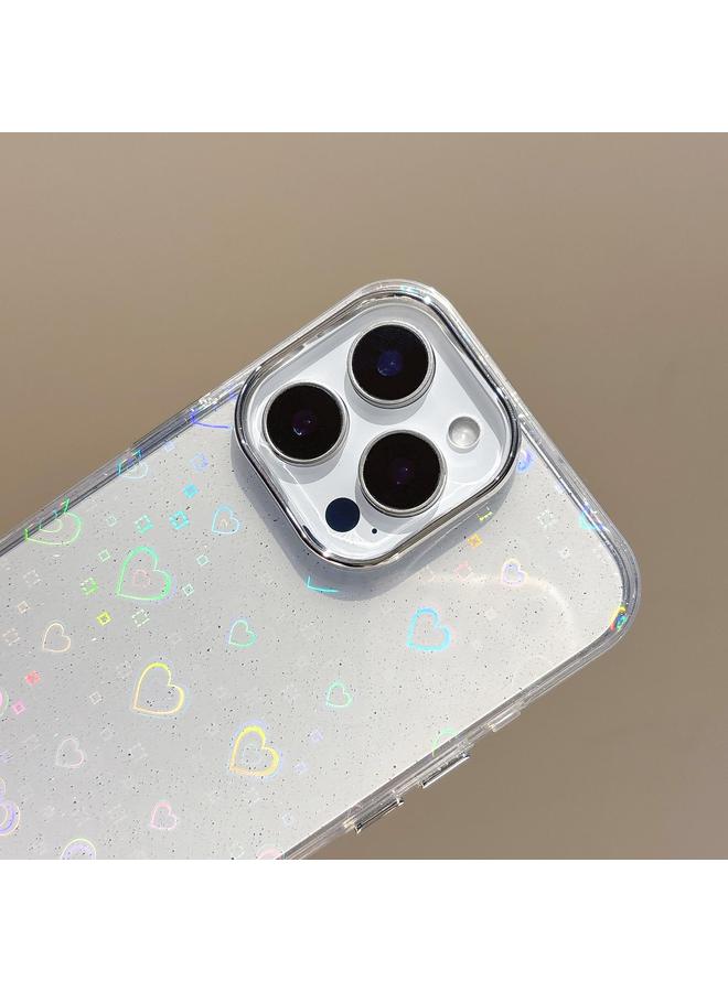 Zaboon Case For iPhone 12 / 12 Pro 3D Heart IMD Hybrid TPU Phone Case - Image 3