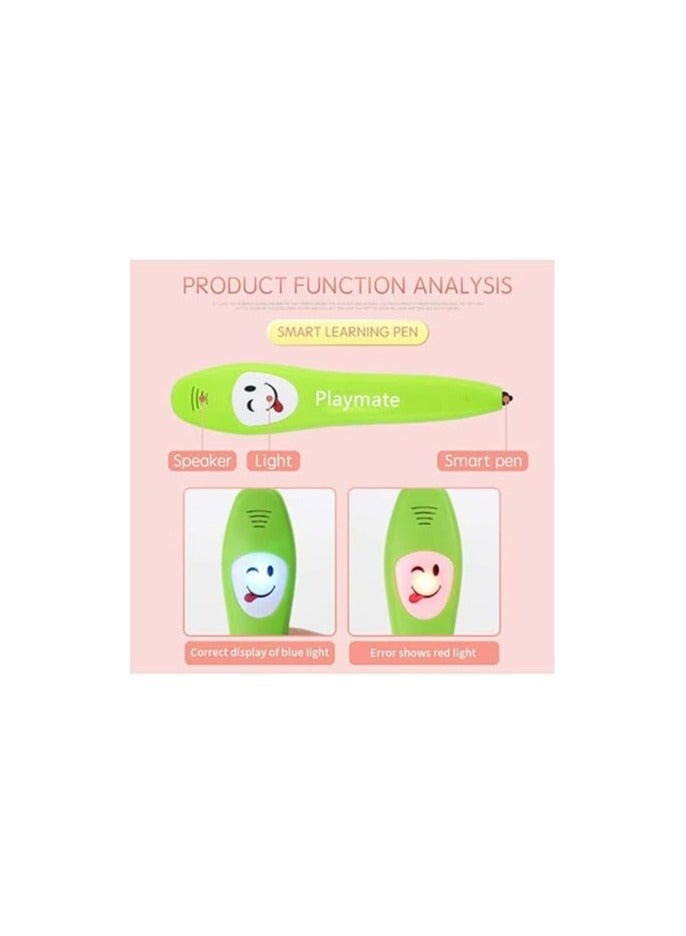 General AM Smart Learning Pen, English Voice Learn Card Kids Sound Learn Intelligent Logic Reading Pen Fun Educational Toy  - Image 3