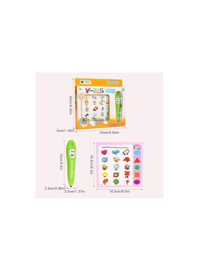General AM Smart Learning Pen, English Voice Learn Card Kids Sound Learn Intelligent Logic Reading Pen Fun Educational Toy  - Image 4