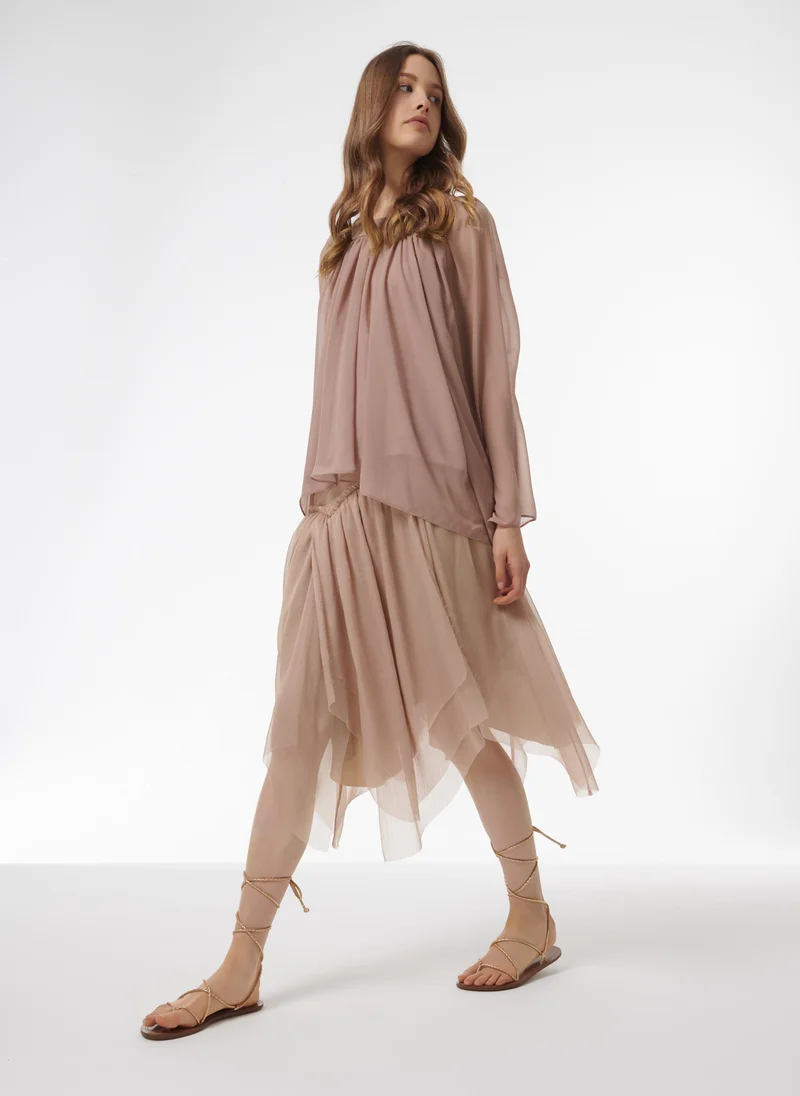 leem Embellished Square Neck Top