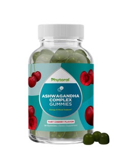 Phytoral Calming Ashwagandha Gummies For Men And Women 1500Mg Vegan Ashwagandha Equivalent From 30:1 Extract With Zinc And Vitamin D Adaptogen Stress Gummies For Adults For Energy And Mood Support 90Ct  - Image 2