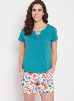 Button Down Shirt & Shorts Set
