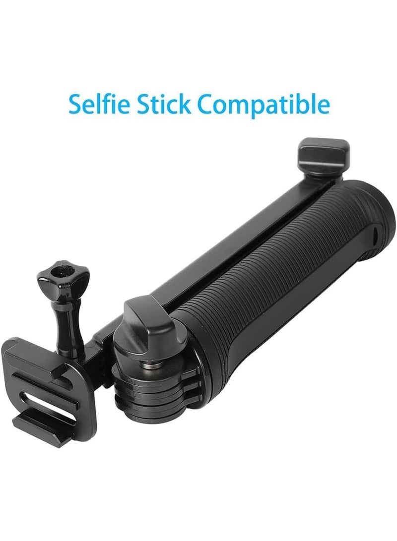 SYOSI Quick Release Base Tripod Adapter Mount Compatible with Hero 13 12 11Session Max, Insta360 One R, Action 5 4 3 2, Sports Cameras, Secure & Easy Attachment for Outdoor and Action Sports (Black) - Image 2