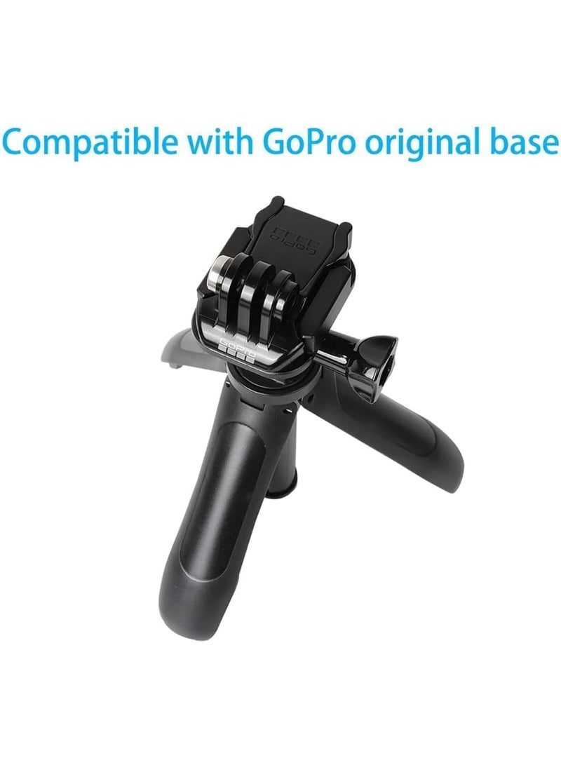 SYOSI Quick Release Base Tripod Adapter Mount Compatible with Hero 13 12 11Session Max, Insta360 One R, Action 5 4 3 2, Sports Cameras, Secure & Easy Attachment for Outdoor and Action Sports (Black) - Image 5