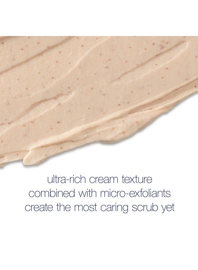 دوف مقشر الجسم دوف للبشرة الحساسة والرقيقة مع دقيق الشوفان وزيت الآذريون، يقشر ويرطب بلطف ليكشف عن بشرة ناعمة وملساء وصحية على الفور، مشتق طبيعيًا، 298 جرام - Image 4