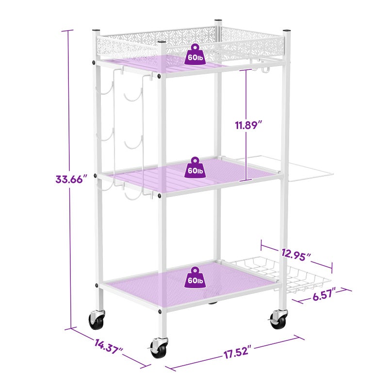 VOPEAK Yoga Mat Storage Rack, Home Gym Storage Rack Yoga Mat Holder, Workout Storage for Yoga Mat, Foam Roller, Gym Organizer Gym Equipment Storage for Home Exercise and Fitness Gear (Metal) - Image 5