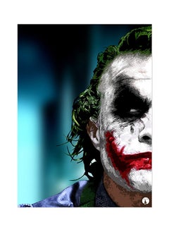 RKN Joker Metal Plate Poster Multicolour 15x20 centimeter 