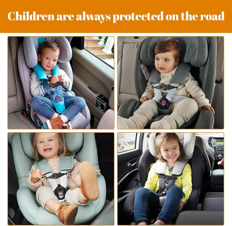 Eophmi Car Seat Clip Anti Escape - 2PCS Safety Clip for Child Car Seats - Image 5