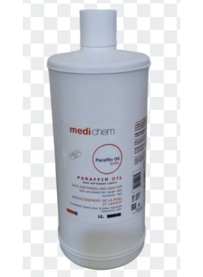 Paraffin Oil Skin Softening Liquid Fragrance Free, Skin Emollient for Rough Skin 1L