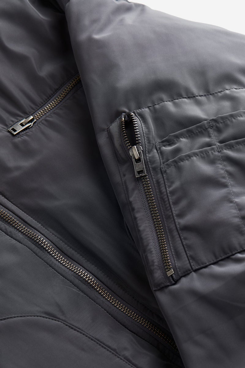 H&M Down Bomber Jacket  - Image 2
