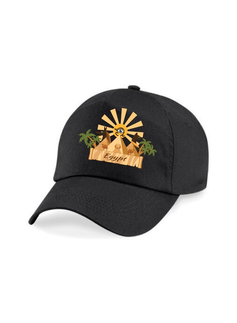 PRINTSHOP4ME Egypt National Day Baseball Cap for Both Men and Women with Metal Adjustable Buckle Closure - Gift for Any Egyptian - Celebrate Egypt National Day in Style - Image 1