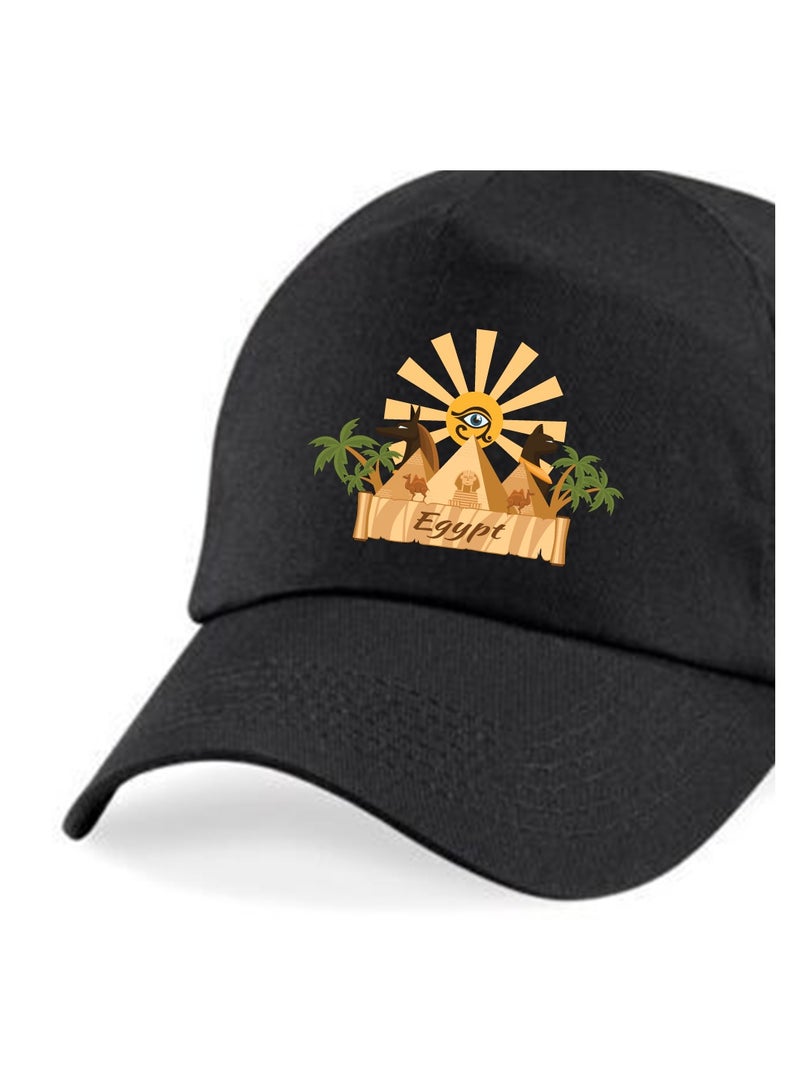 PRINTSHOP4ME Egypt National Day Baseball Cap for Both Men and Women with Metal Adjustable Buckle Closure - Gift for Any Egyptian - Celebrate Egypt National Day in Style - Image 3