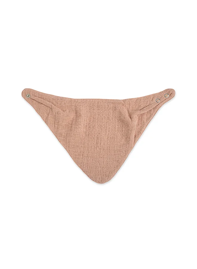 كرين بيبي 3 Pieces Muslin Bib Set - Rose