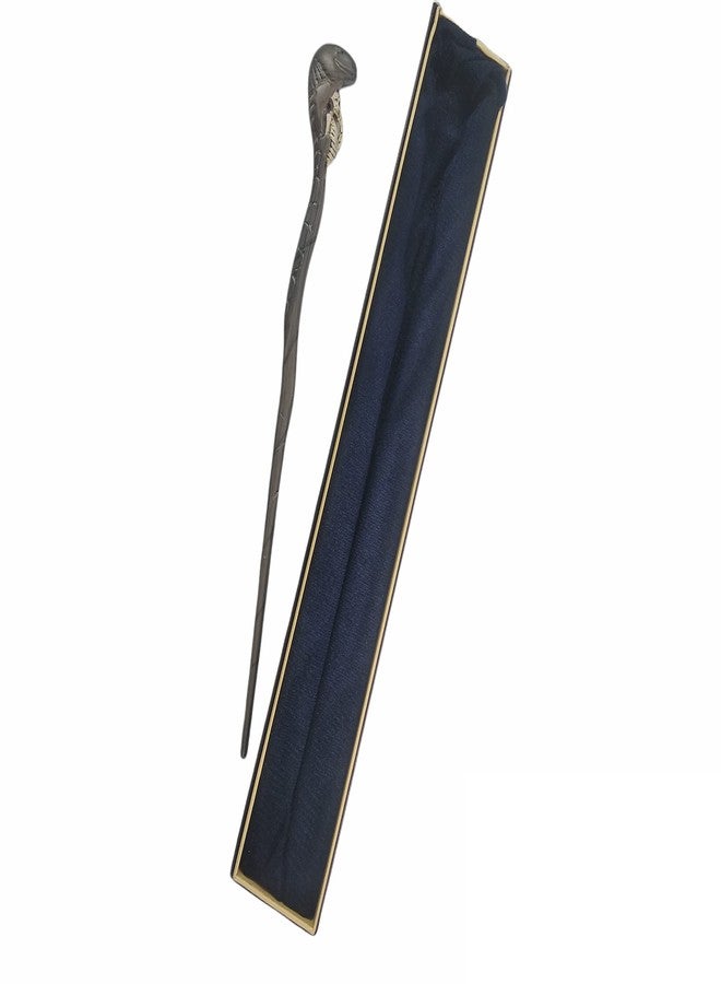 KuJee Magician Resin Metal Core Wand (14.75 Inches) in Luxury Box (17 Inches) with Character Card & Ticket. - Image 1