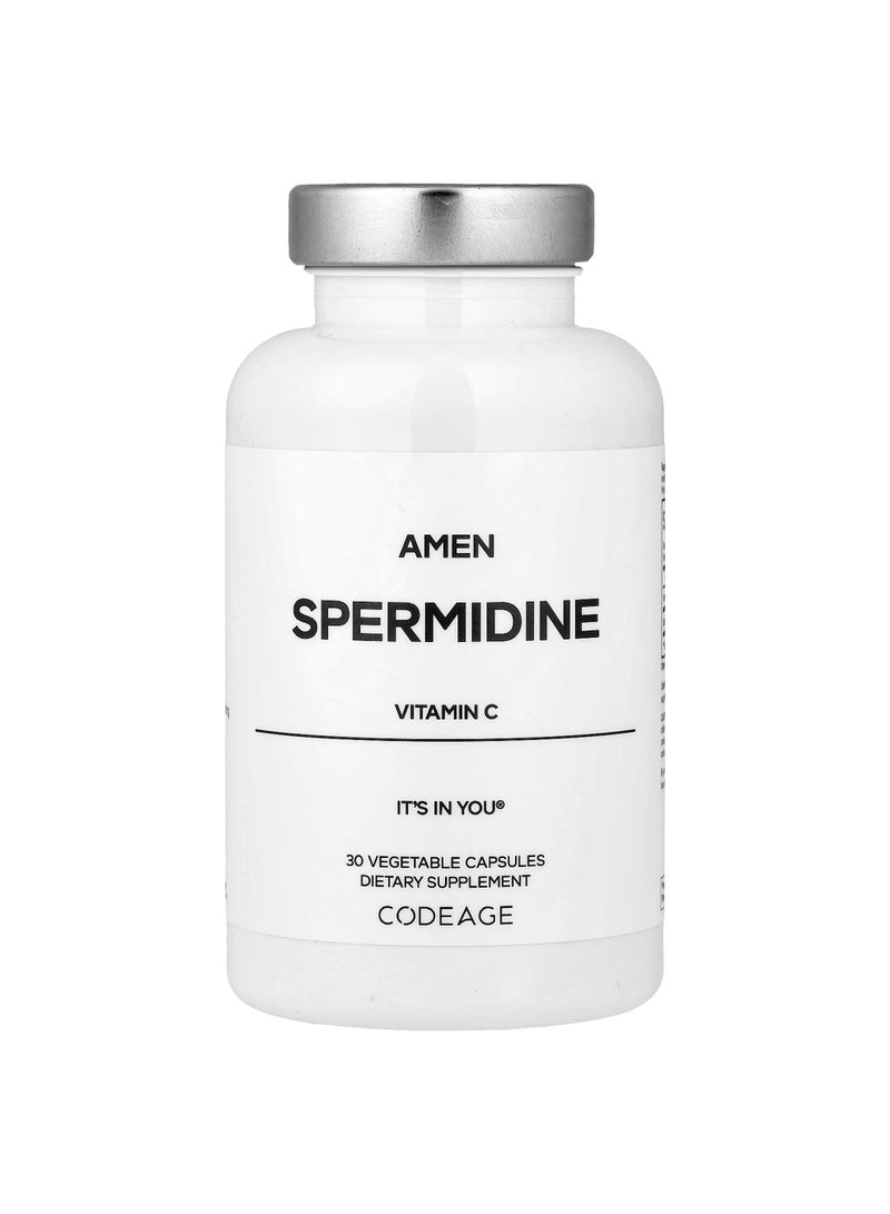Codeage Spermidine, 30 Vegetable Capsules