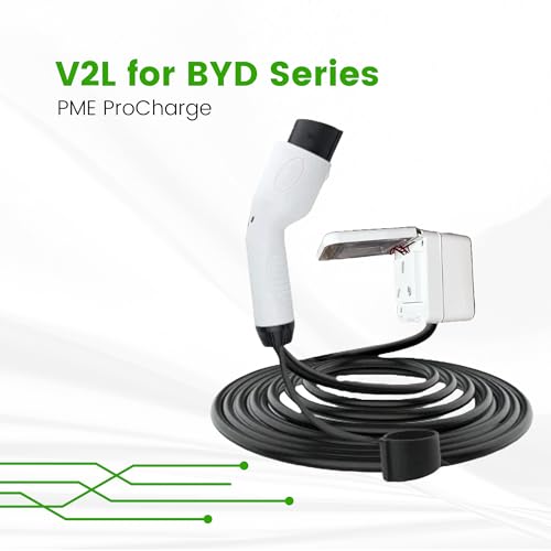 PME V2L Vehicle-to-Load for BYD Cars | Upto 2.5kW Load | 16A Socket (V2L Adapter/dongle) | Model: PME ProCharge, IP55 Waterproof - Image 2