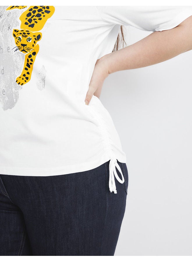 GERRY WEBER T-shirt with side gathers - Image 5