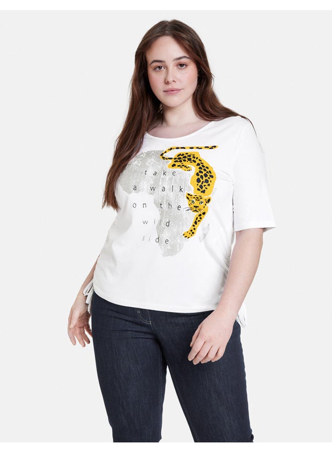 GERRY WEBER T-shirt with side gathers - Image 2