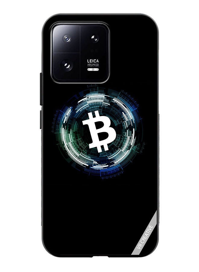 VR CREATIVE Protective Case Cover For Xiaomi 13 Bitcoin Design Multicolour - Image 1