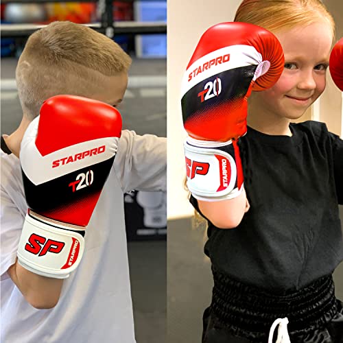 Starpro Kids Boxing Gloves 4oz 6oz - Youth Boxing Gloves for Boys & Girls - Junior Gloves for Boxing MMA Muay Thai & Training - Image 4