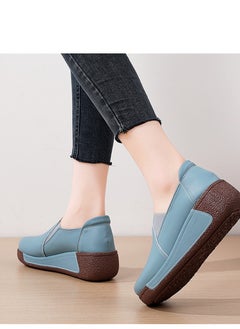 Fashion Thick Sole High Heels Casual Sports Shoes Blue - pzsku/ZBB753D536B2F0EB31F1AZ/45/_/1680687030/ebfb75d5-10bf-416f-80fb-b172d13d5368