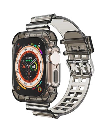 38/40/41mm Transparent Black