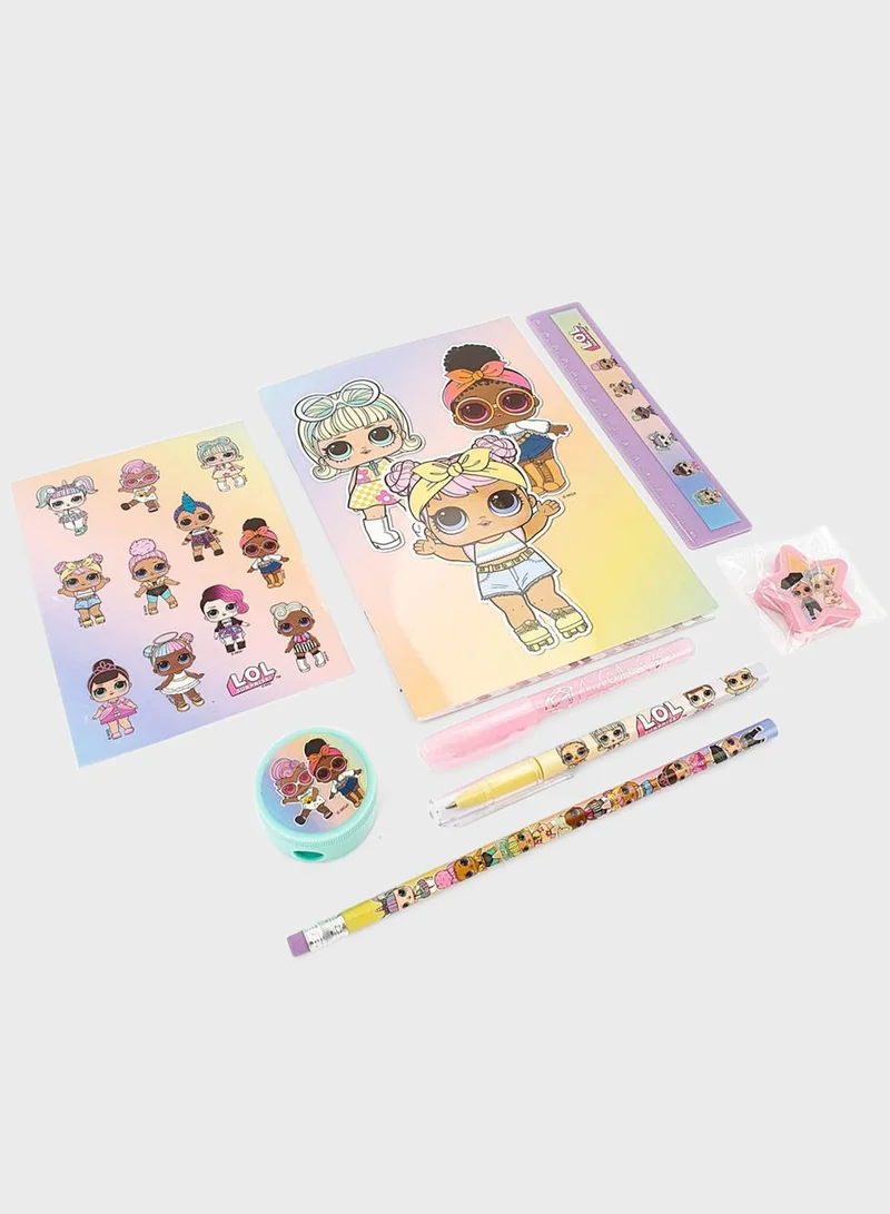 Claires L.O.L. Surprise Multicolored Stationery Set