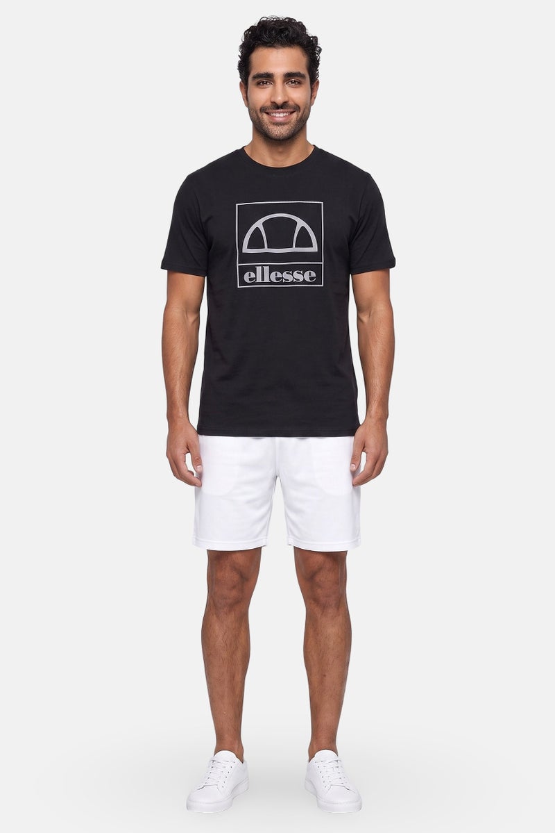 Ellesse Men Sportwear Fit Short Sleeve Training T-Shirt, Black - Image 2