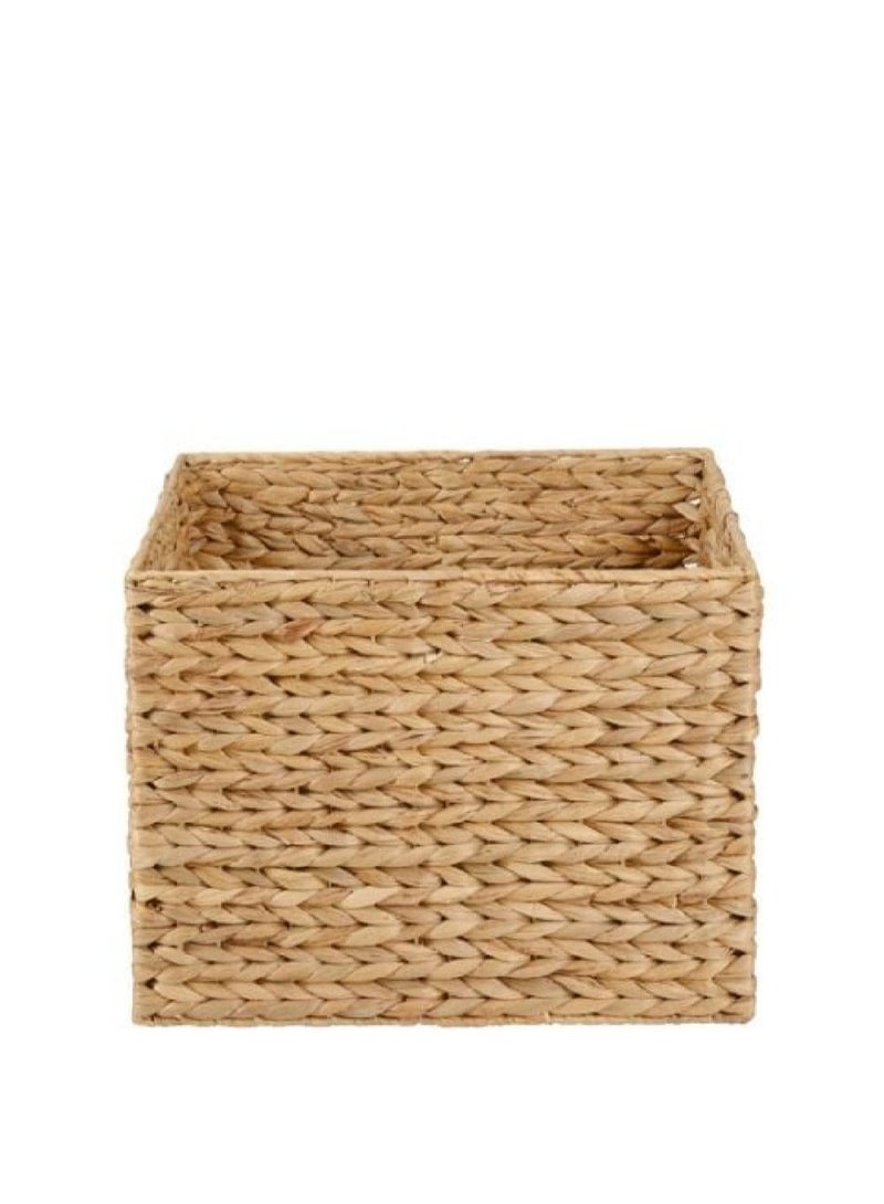 Homesmiths Homesmiths Hyacinth Basket with Iron Frame 40 x 37 x 30.5 cm - Image 2
