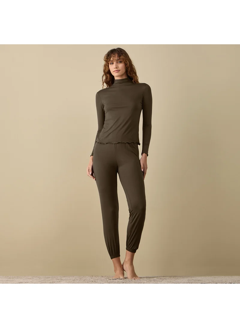 فاف Cuffed Pyjamas with Elasticated Waistband