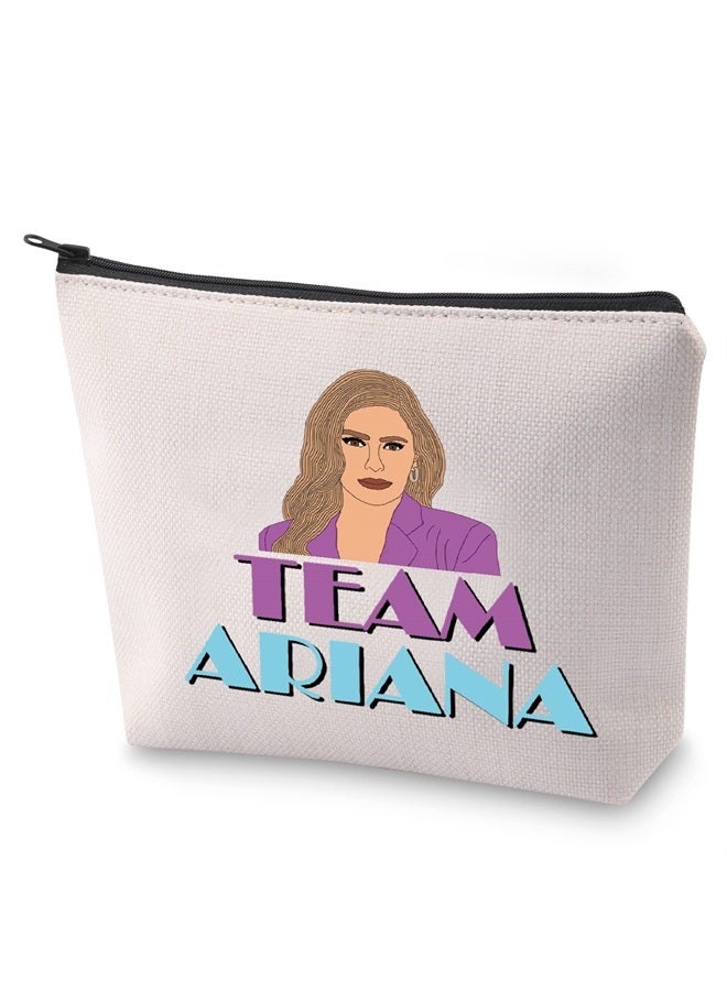 BLUPARK VPR Inspired Gift Team Ariana Makeup Bag Real Housewives Gift (Team Ariana) - Image 1