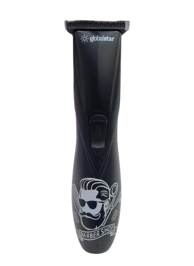 globalstar - Globalstar Professional Hair Trimmer Black TR-8000 - Image 1