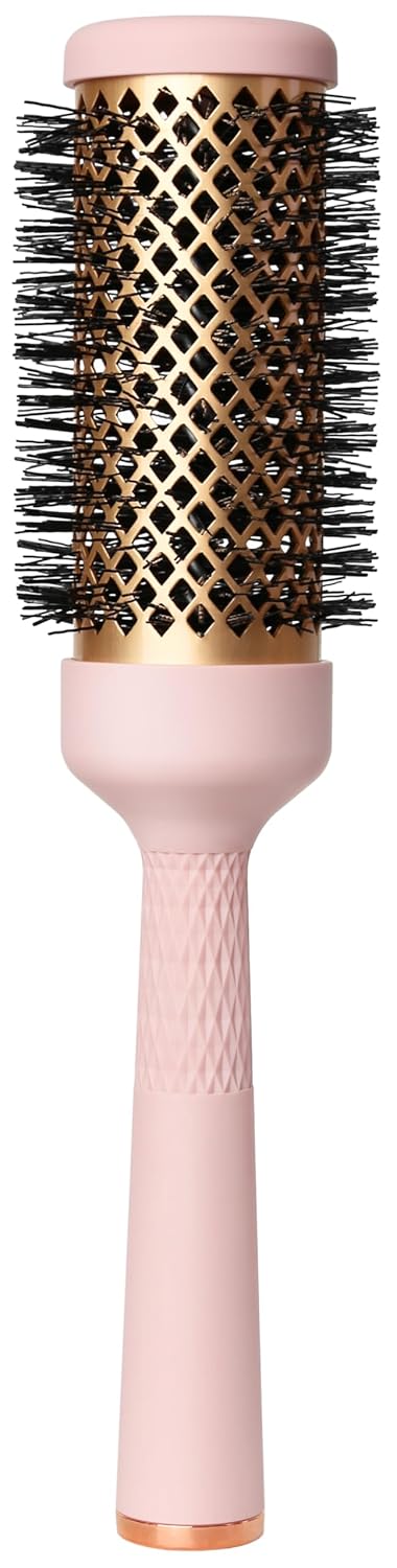 Wavy Thermal Brush17 Inch Cut Drying TimeSelfStanding Round Quick Styling Brush Great Blowout Ceramic CoatedIonic Thermal BarrelBlowout Volume Wave Styler
