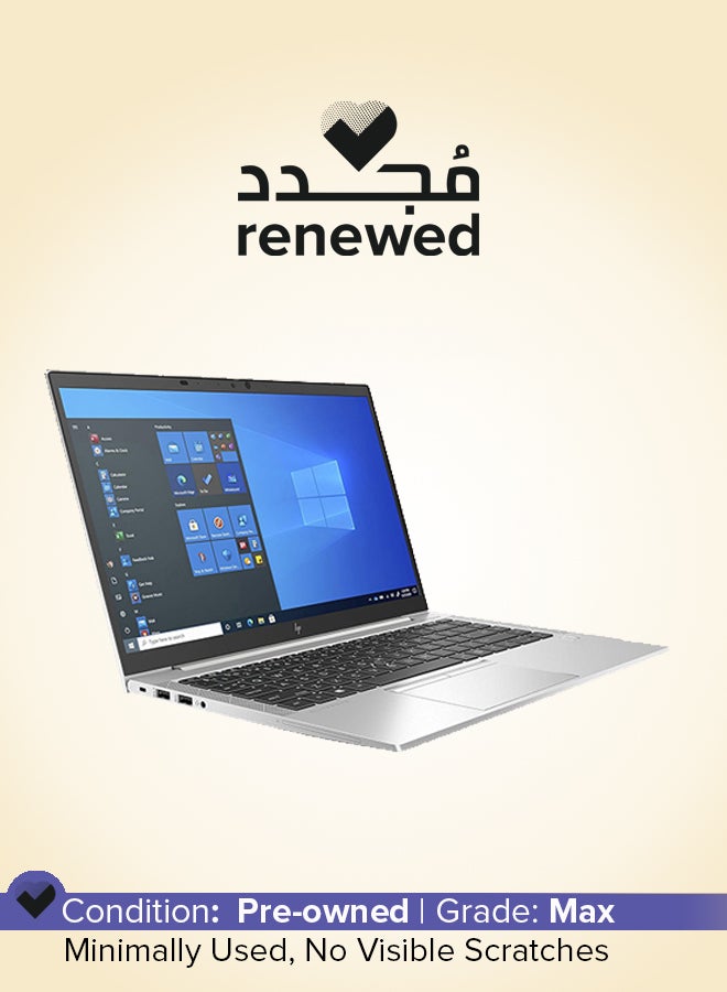 HP تم تجديده - كمبيوتر محمول Elitebook 840 G8 بشاشة FHD مقاس 14 بوصة، ومعالج Intel Core i5/11th Gen/ذاكرة وصول عشوائي 16 جيجابايت/DDR4/512 جيجابايت SSD/Windows 10 Pro - Image 1