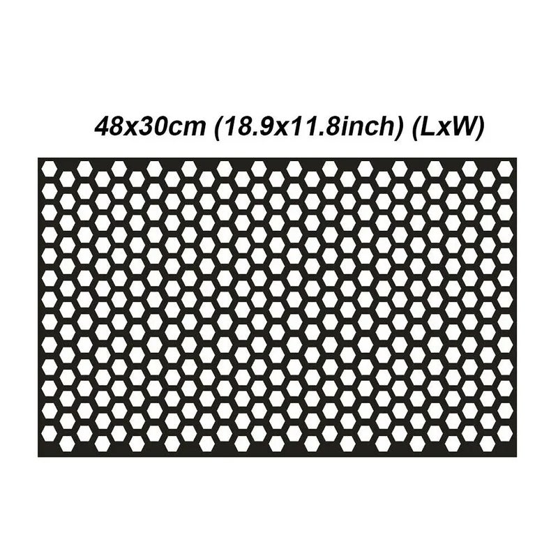 Car Tail Lights Honeycomb Decor Stickers Cuttable Auto Car Rear Tail Light Lamp Honeycomb StylingTaillight  Decals Accessories - Image 1