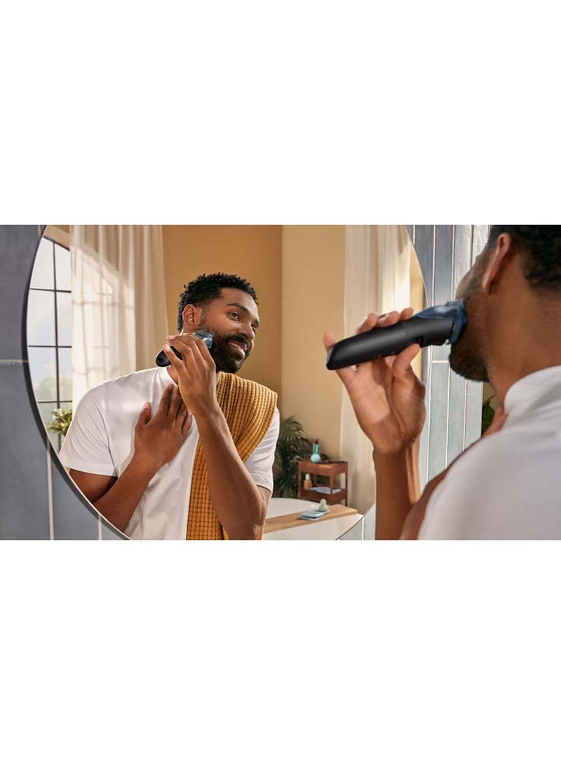 Philips Beard Trimmer 5000 Series Beard Styling With Hair Collector BT5780/15 - Deep Black - Image 2