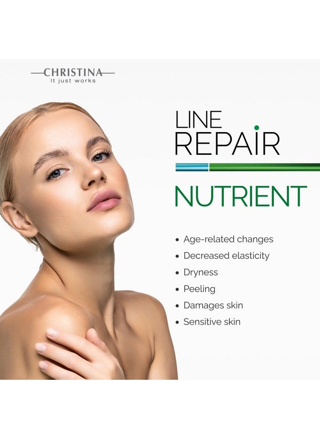 -CHRISTINA- Christina Line Repair Bio Satin Vitamin C Serum For Face Deeply Nourished Radiant Skin Vitaminrich Protection Retinol Revitalization Face Serum For Sensitive Normal And Dry Skin 30Ml  - Image 3