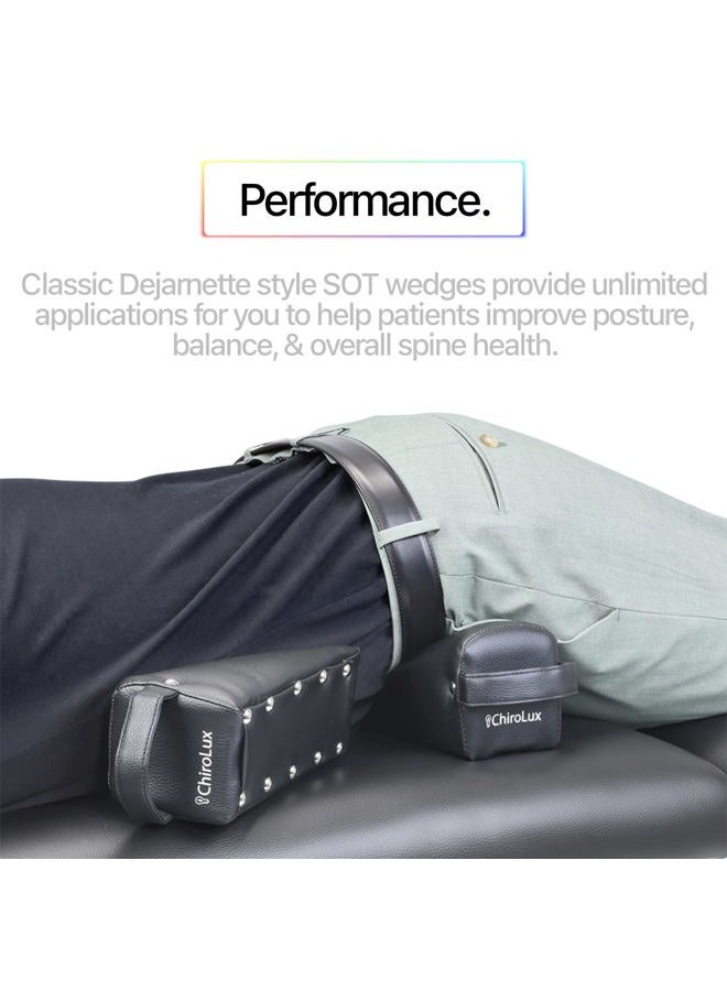 ChiroLux Blox - Dejarnette Style Pelvic Sacral SOT Blocks for Precision Adjustment. Discover Superior Sacral & Pelvic Support with Chiropractic SOT Blocks & Physical Therapy Wedges - Image 4