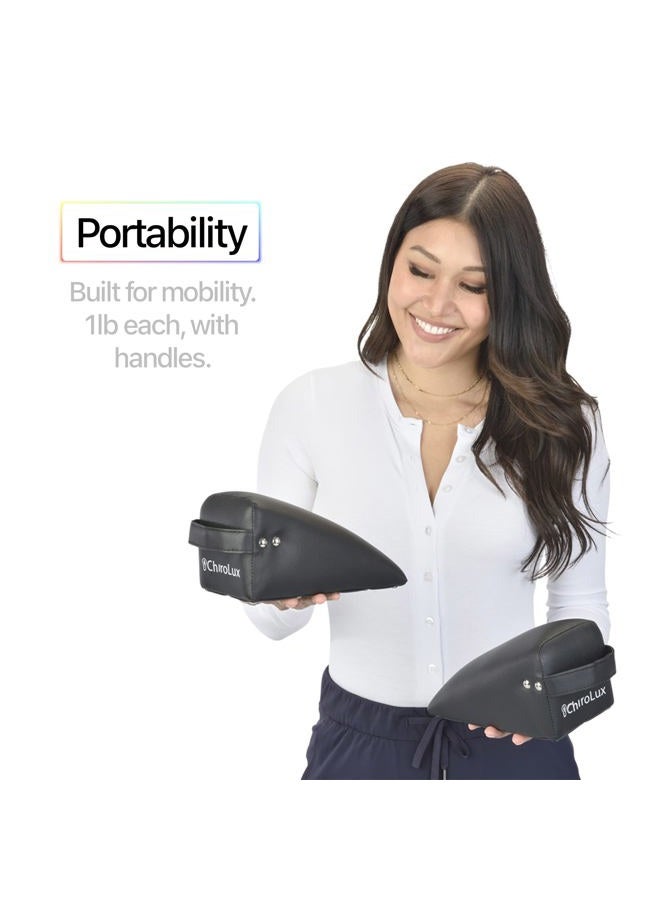 ChiroLux Blox - Dejarnette Style Pelvic Sacral SOT Blocks for Precision Adjustment. Discover Superior Sacral & Pelvic Support with Chiropractic SOT Blocks & Physical Therapy Wedges - Image 3