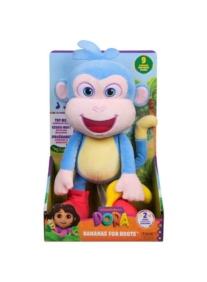 Dora The Explorer Feature Bananas Boots Plush 13-Inch  6072733 - Image 1