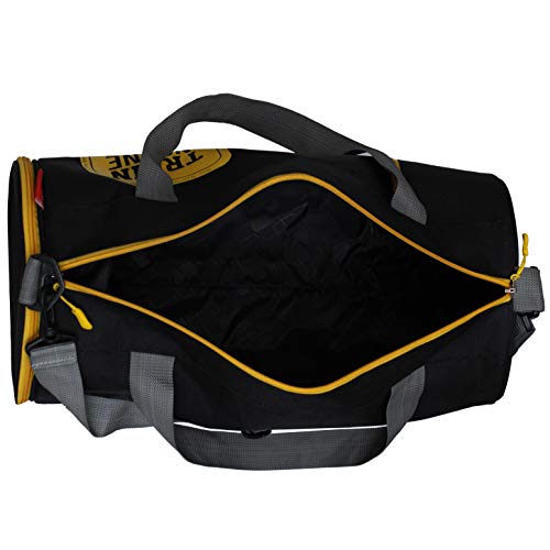 Sfane Yellow 9.84 inches Men & Women Trendy Gym Bag/Duffle Bag/Sports Bag/Shoulder Bag/Sports Bags/Gym Bags for Men & Women with Shoe Compartment (Yellow) - Image 4