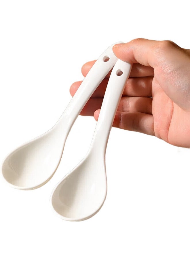 MAX COOK Ceramic Soup Ladle Set Of 4, Pure White Mccu2387 - Image 2