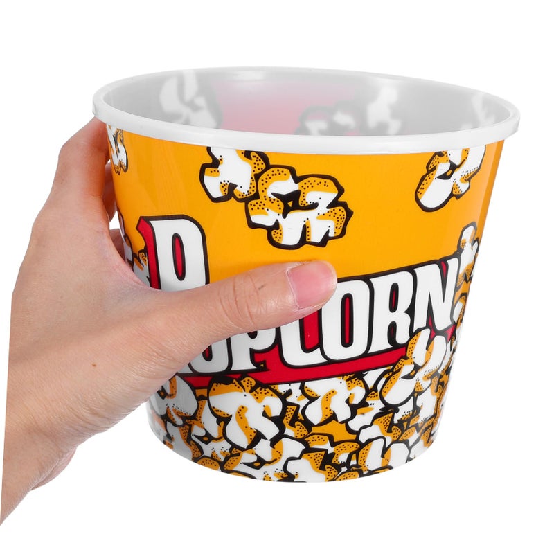 Reusable Striped Popcorn Bowls 10 Pack Safe Pp Material For Movie Night Parties - Image 5