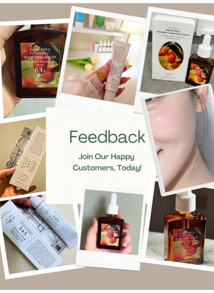 Dr.althea Dull, Uneven Skin Tone & Sensitivity Solution – Dr. Althea 345 Relief Cream + Vitamin C Boosting Serum Brightening & Barrier Repair Set - Image 2