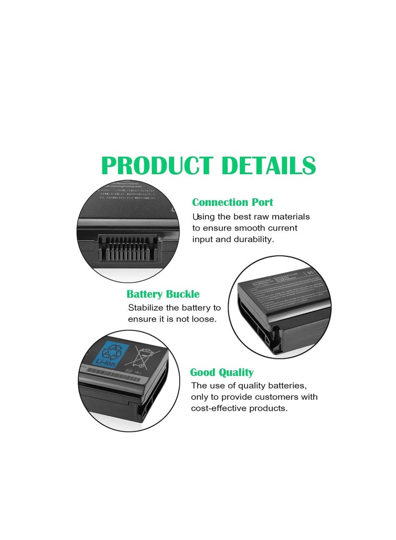Terabyte بطارية لابتوب بديلة لتوشيبا ساتلايت C655 C675 C675D L645 L645D L655 L655D L675 L675D L745 L755 L755D P745 P755 P775 M645 A660 A655 PA3817U سلسلة البطاريات - Image 2