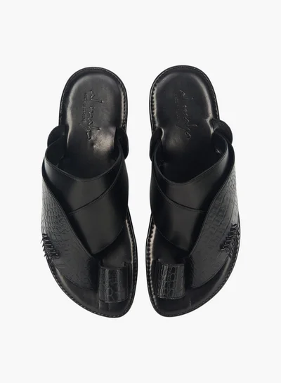 Al Waha Men's Arabic Sandals with Toe Loop - Ramadan Collection